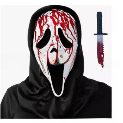 Halloween Latex Mask for Cosplay and Parties