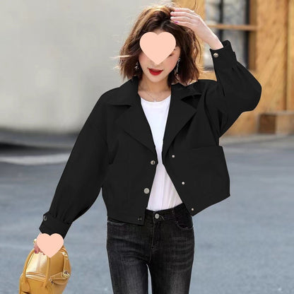 Women's A-Line Lapel Jacket