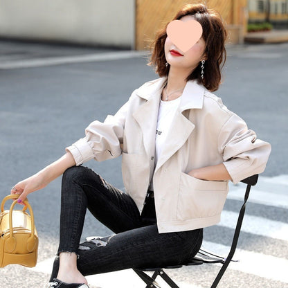 Women's A-Line Lapel Jacket